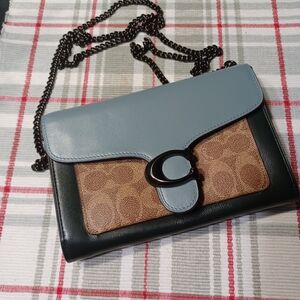 Coach Colorblock Tabby Clutch/Crossbody Bag (86094)